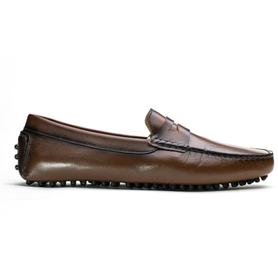 Brown Driving Loafer